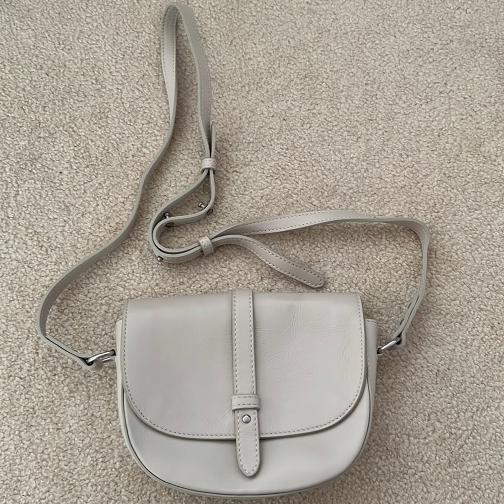 Leather crossbody